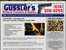 Tablet Screenshot of gusslers.com